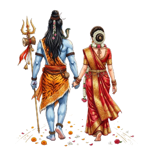 Divine Union of Shiva and Parvati